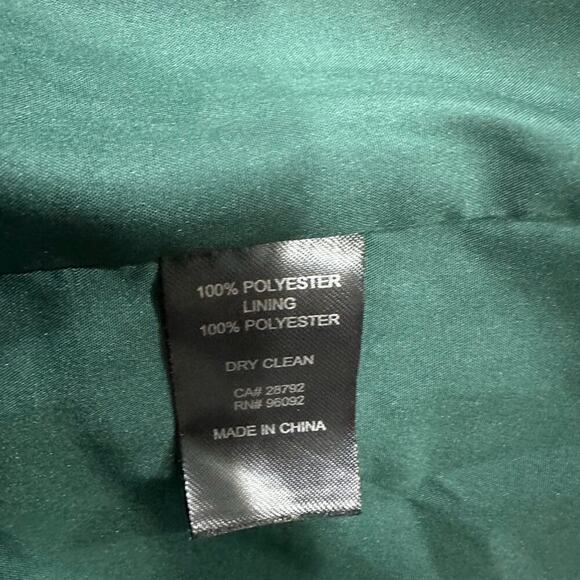 Like new Rachel Zoe Teddy Bear Jacket Emerald Green Size Medium - Picture 6 of 8